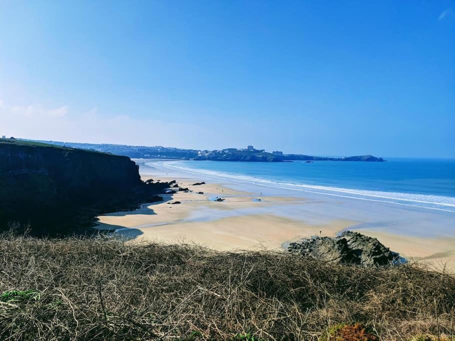 Large 4 Person Couples And Family Caravan In Newquay Bay Resort Exterior foto